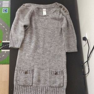 Nice short dress for cold weather